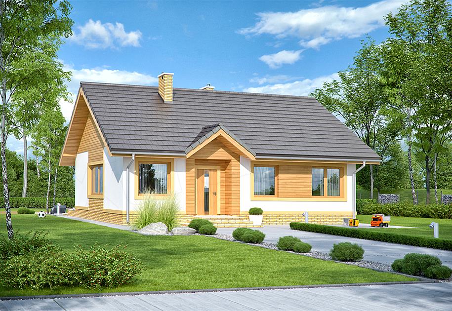 Главный фасад дома Амур