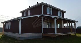 Дом с левого ракурса