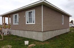 Дом Горынево с левого фасада