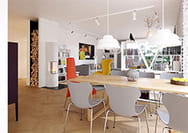 Кухня и обеденная зона