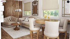 Гостинная с третьего ракурса