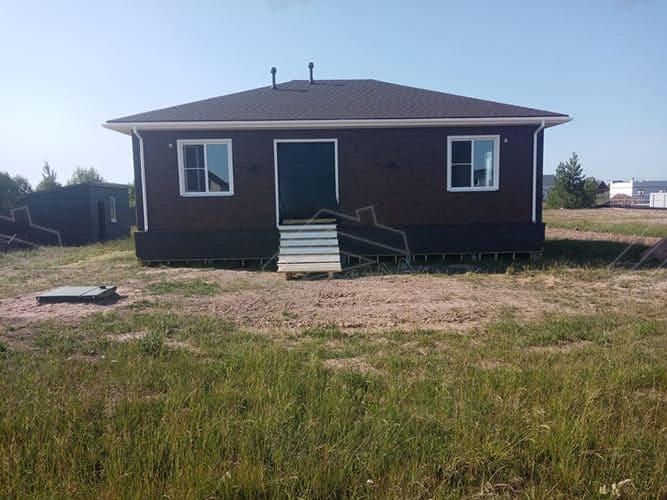 Проект дома из СИП-панелей Хутынь – строительство в Новгородской области