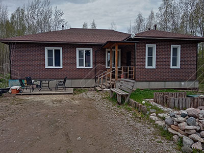 Божонка – дом построенный по СИП-технологиям в Новгородской области